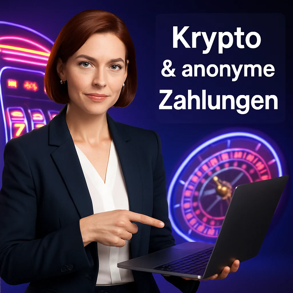 Krypto & anonyme Zahlungen im Online Casino